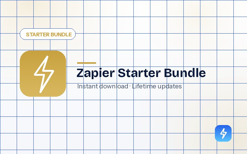 Zapier Starter Bundle